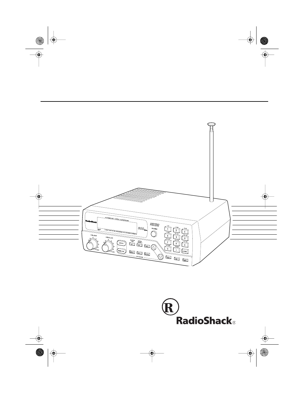 Radio Shack Pro 97 User Manual - shopnew