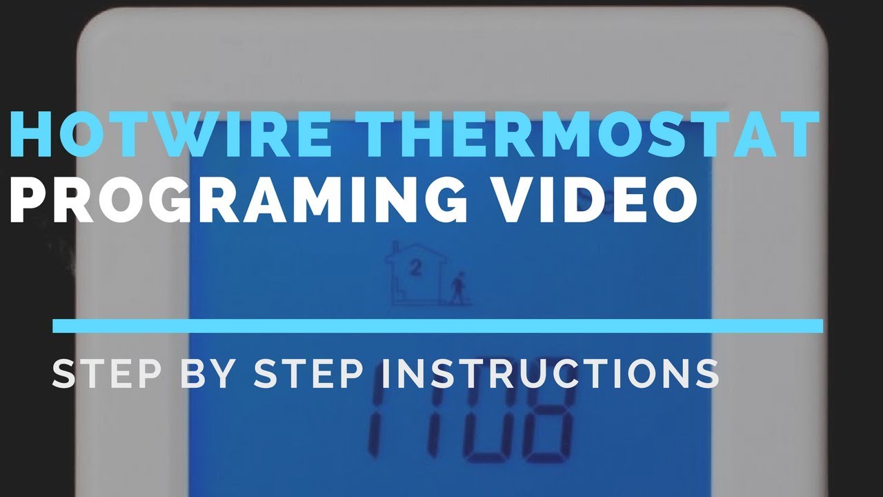 Ac pro thermostat manual
